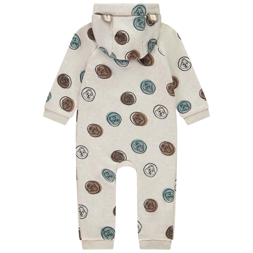 Combinaison longue Tic & Tac Disney avec capuche fantaisie pour bébé garçon 
