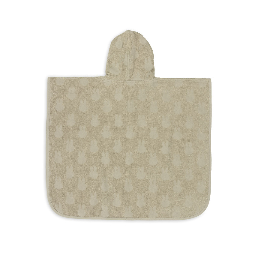 Poncho de bain éponge en jacquard Miffy olive green 