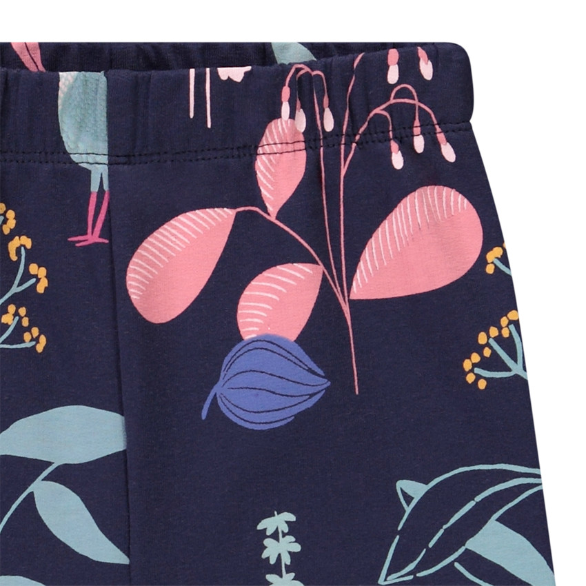 Ensemble en molleton sweat et jogging fantaisie pour bébé fille 