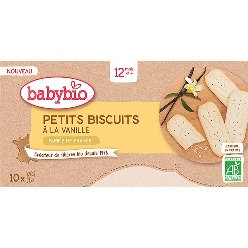 Boîte de 20 petits biscuits à la vanille 