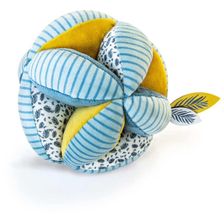 Balle sensorielle avec hochet Yoca le Koala - Bleu - Bleu (Doudou Et Compagnie) - Image 1