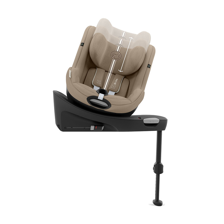 Siège-auto i-Size Sirona G tissu Plus almond beige 