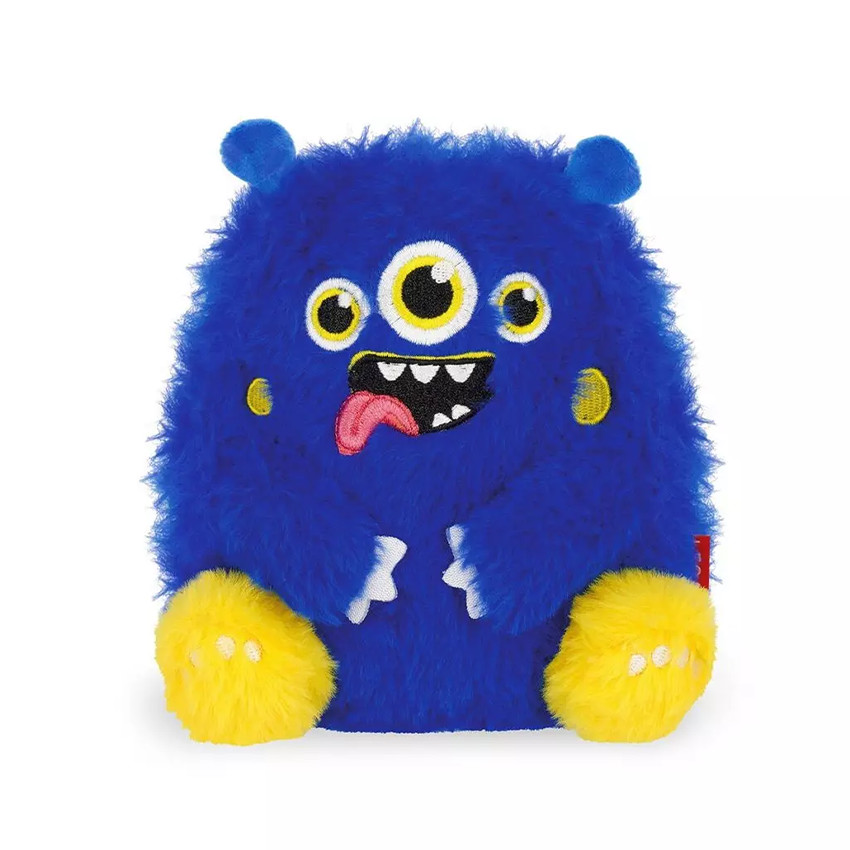Petite peluche Monster bleu 