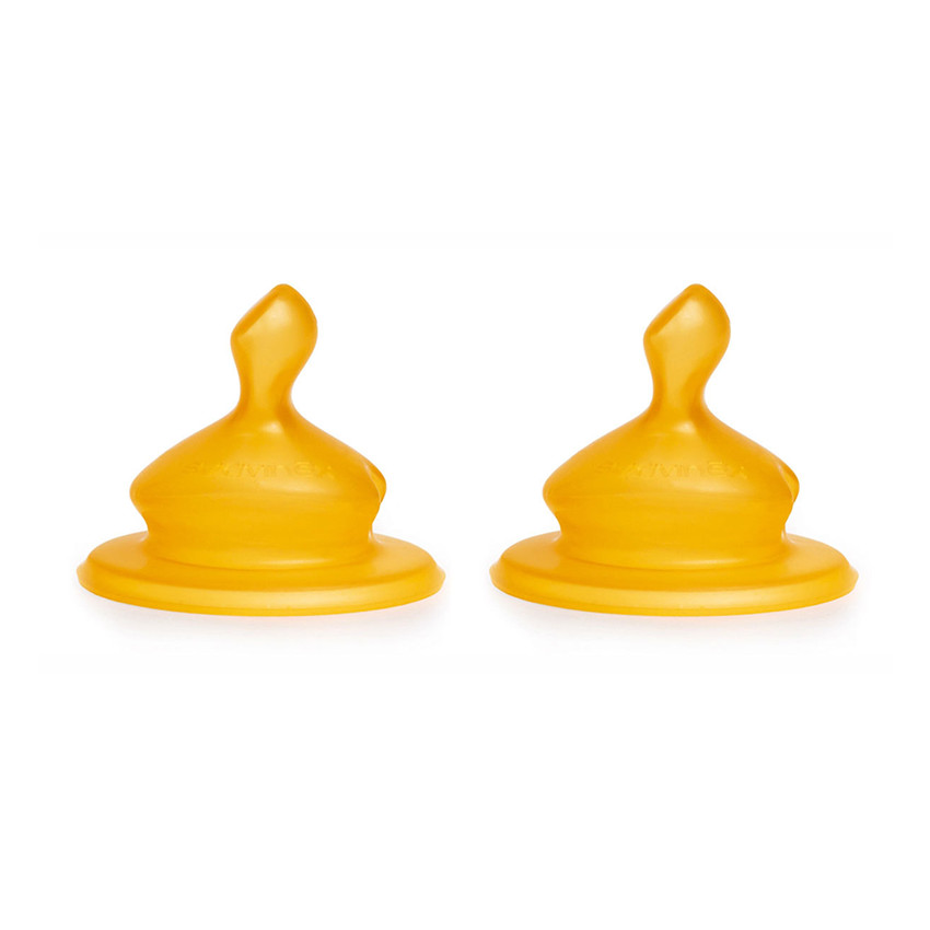 Lot de 2 tétines en latex S2 débit rapide Main Lot de 2 tétines en latex S2 débit rapide