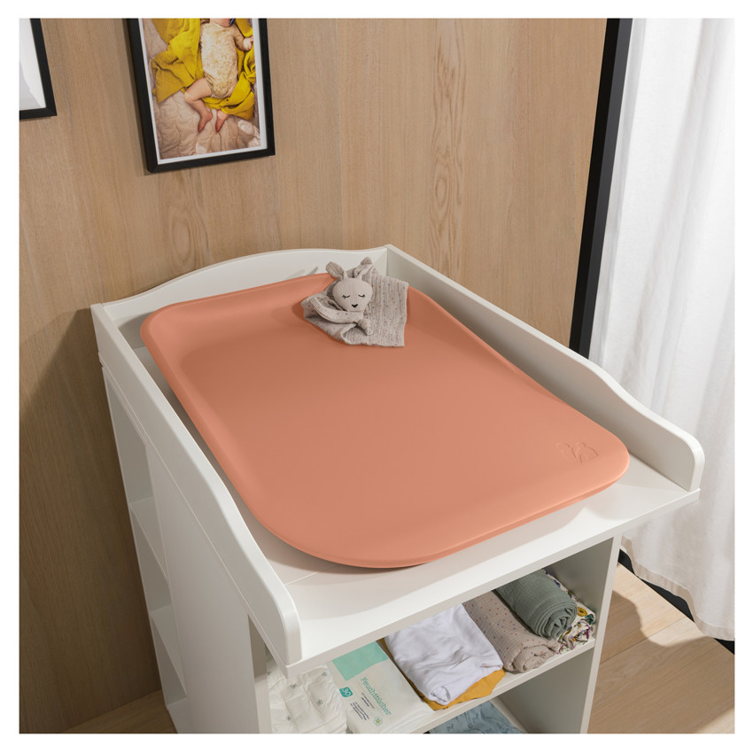 Matelas à langer Change N Clean Cork - Orange (HAUCK) - Image 2