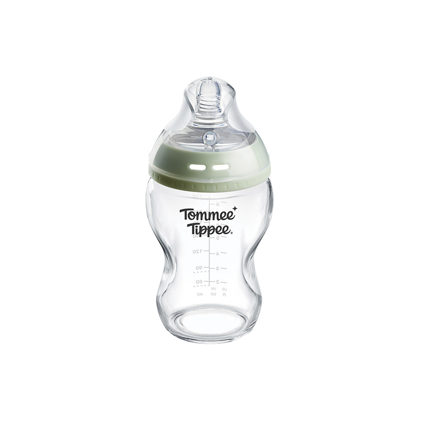 Biberon en verre Natural Start anti-colique 250ml