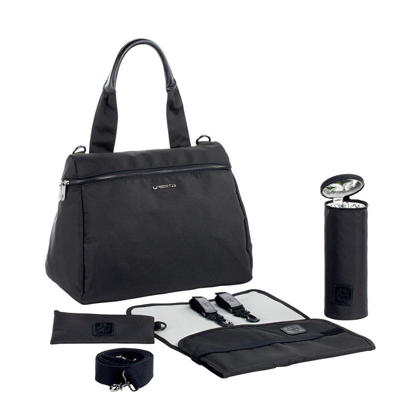Sac à langer Glam rosie- Noir 