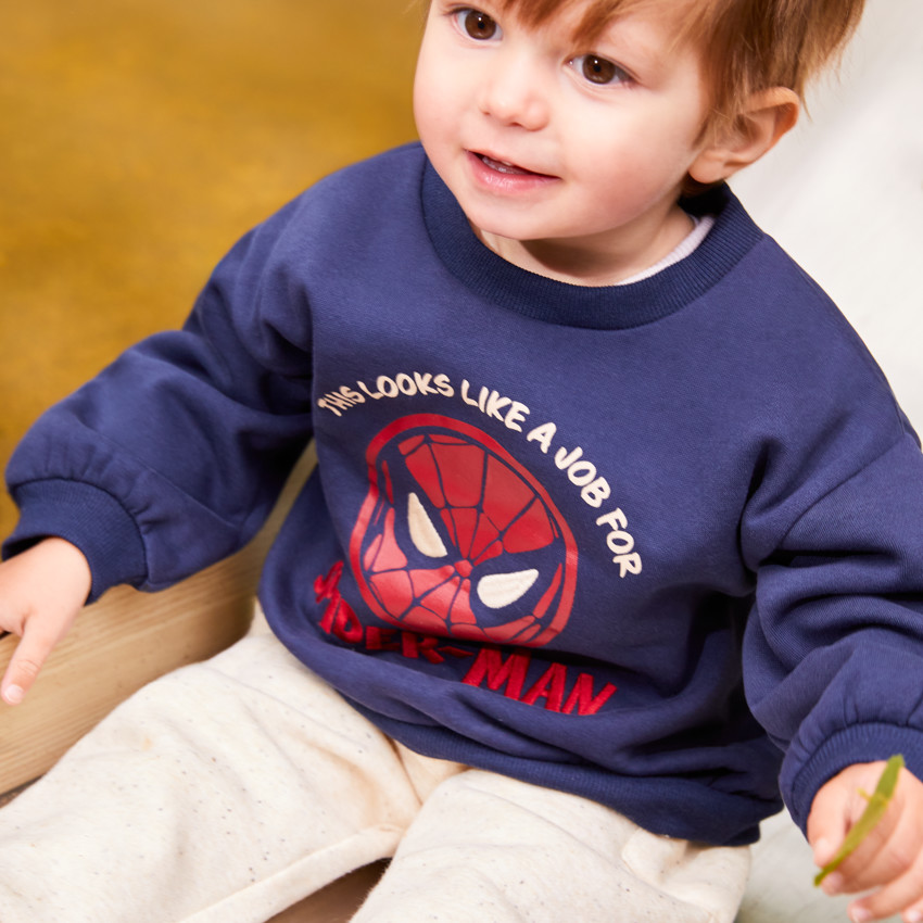 Ensemble bébé garçon 2 pièces sweat jogging Spider Man Disney 