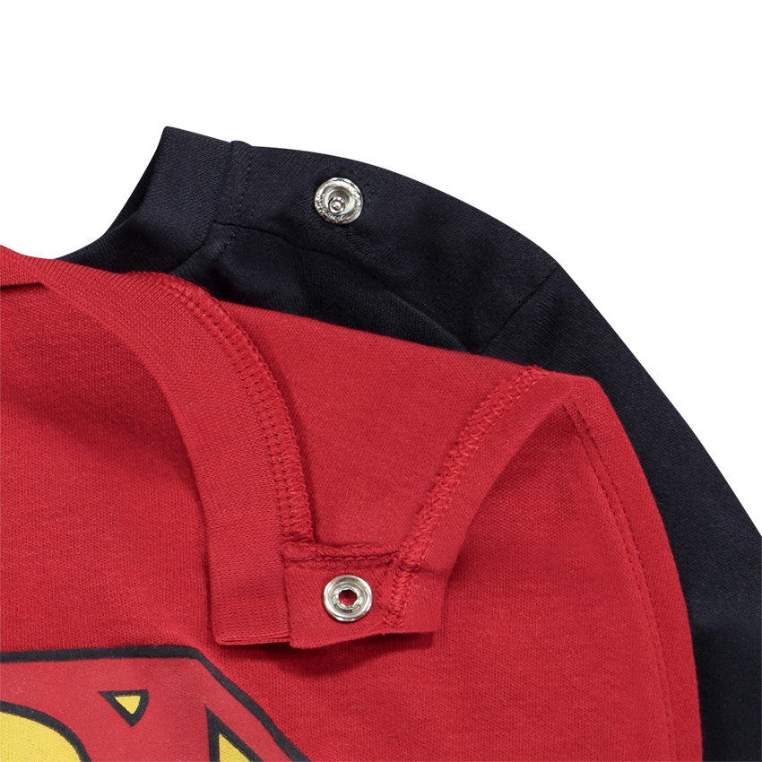 Pyjama 2 pièces en jersey print Superman Warner avec cape pour garçon 