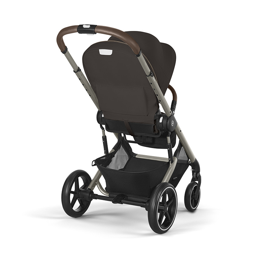 Poussette compacte Balios S Lux taupe/chocolate brown 