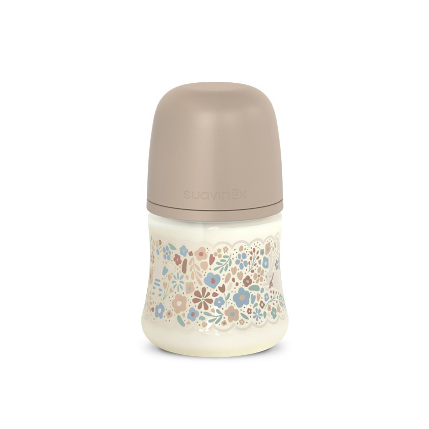 Biberon avec tétine physiologique SX PRO S 150ml Liberty beige