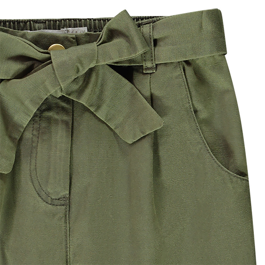Pantalon avec ceinture pour fille Main Pantalon avec ceinture pour fille