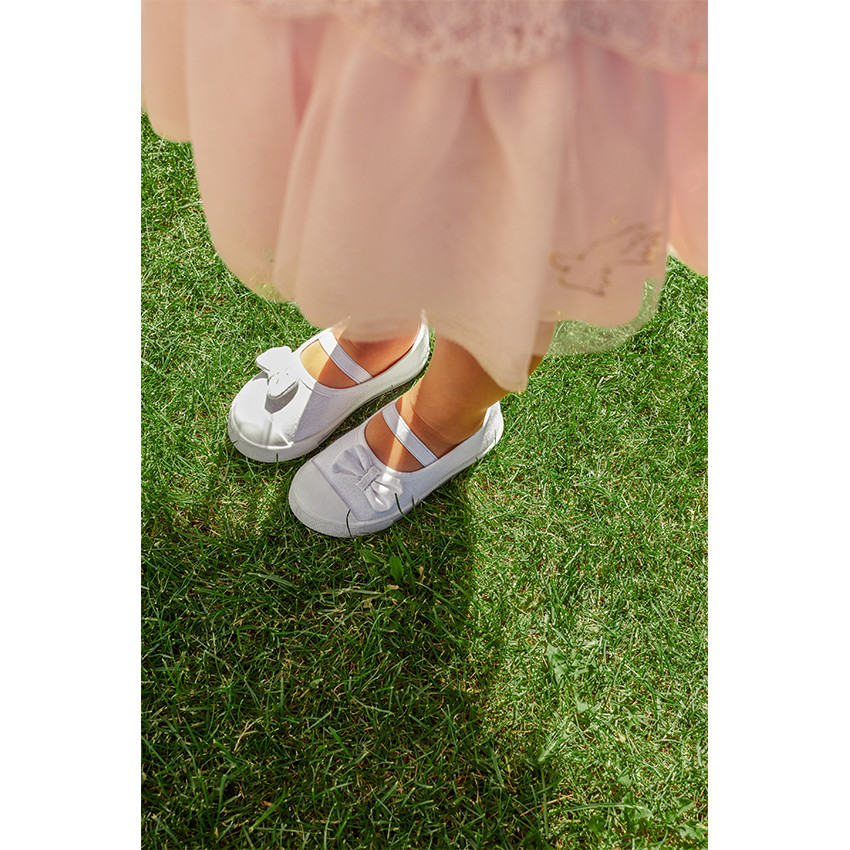 Babies en toile à élastique et noeud du 24 au 27 