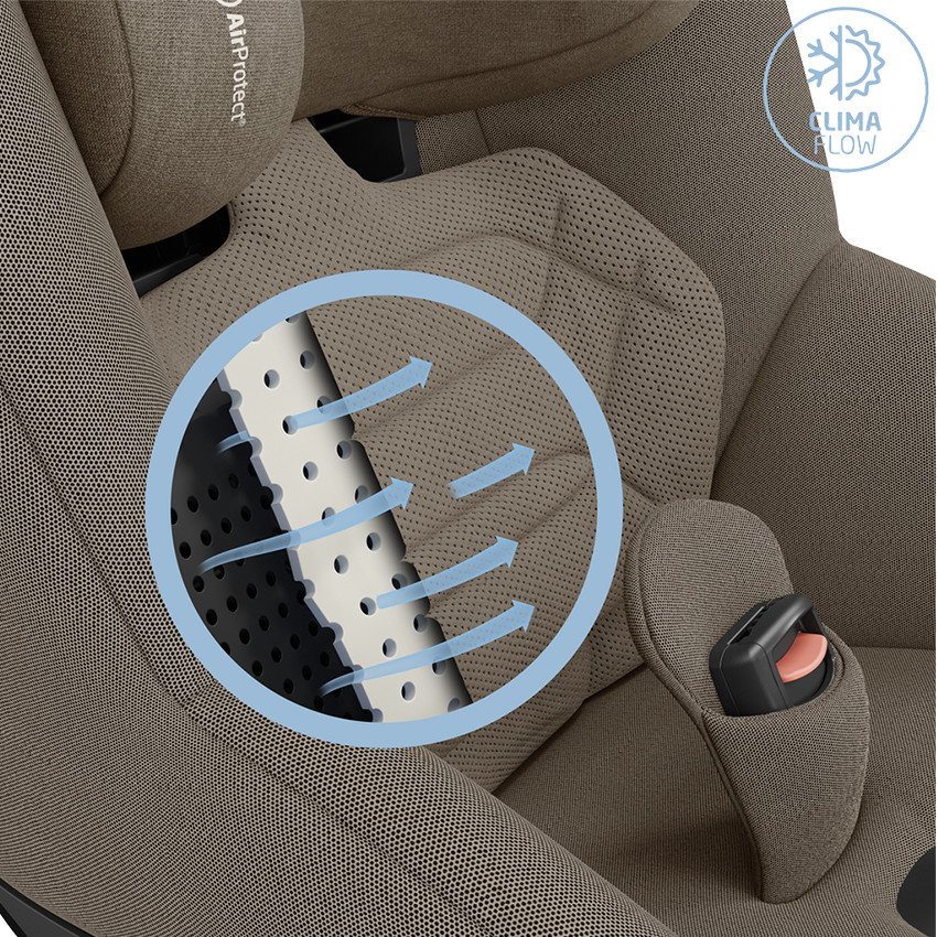 Siège auto i-Size Mica 360 Pro 40-105cm Authentic Truffle 