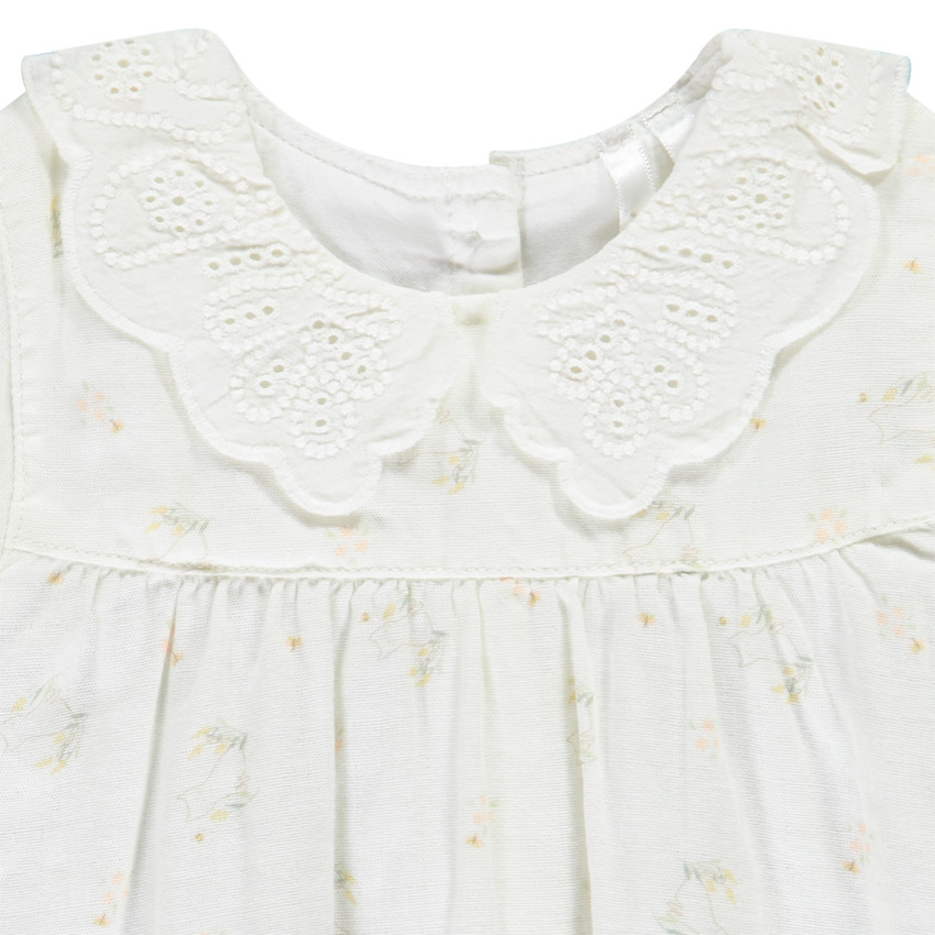 Ensemble 2 pièces avec tunique imprimé chats pour bébé fille 