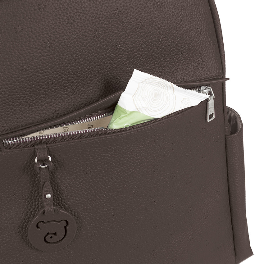 Sac à dos à langer London Brown 