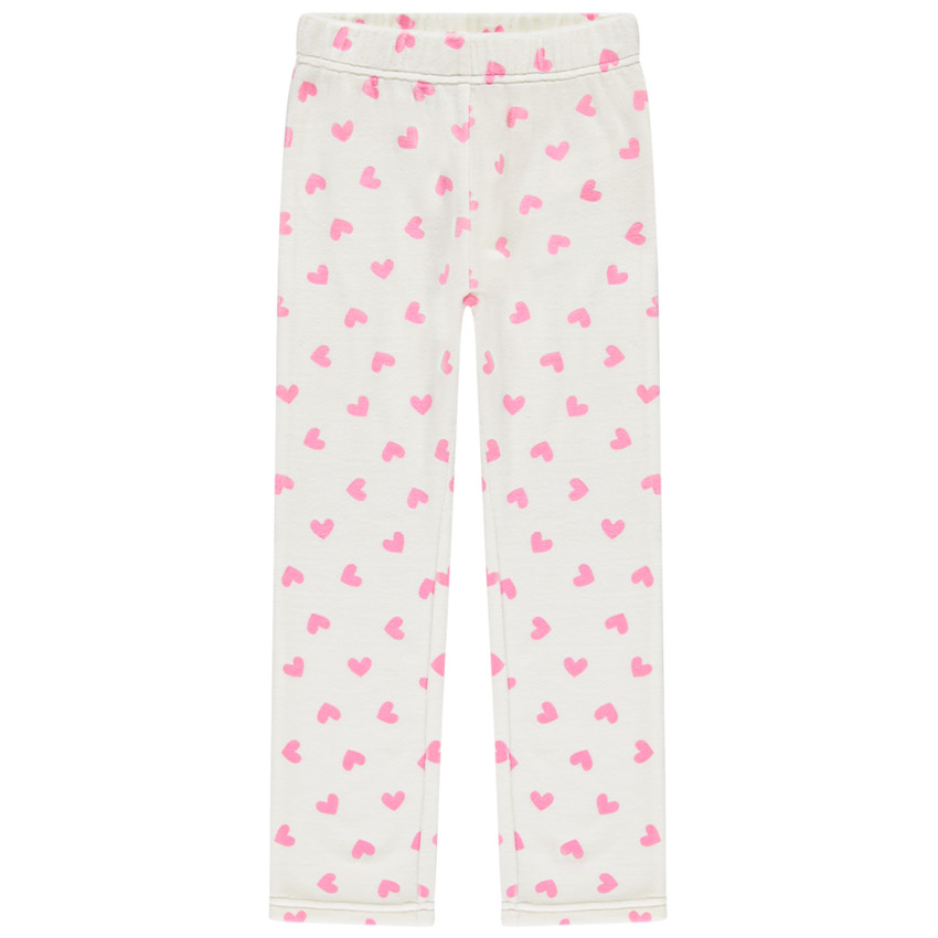 Set pyjama 2 pièces en velours fantaisie pour fille  