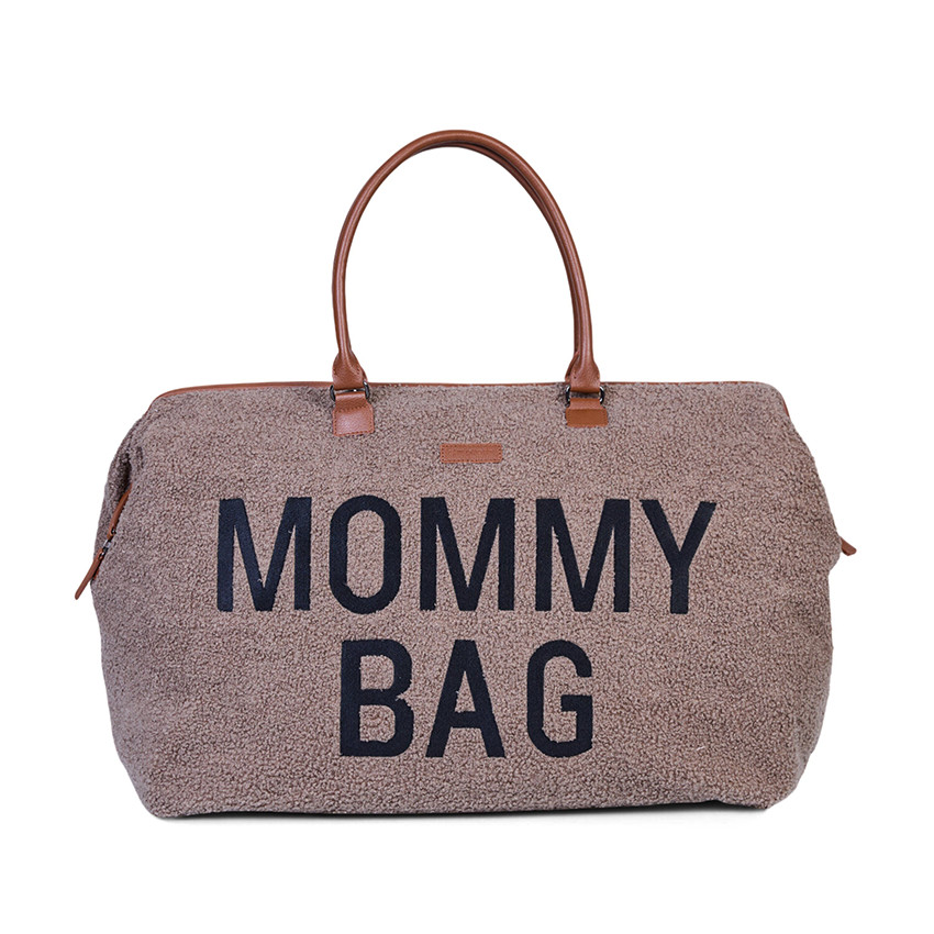 Sac à langer Mommy Bag Signature Teddy Brun clair