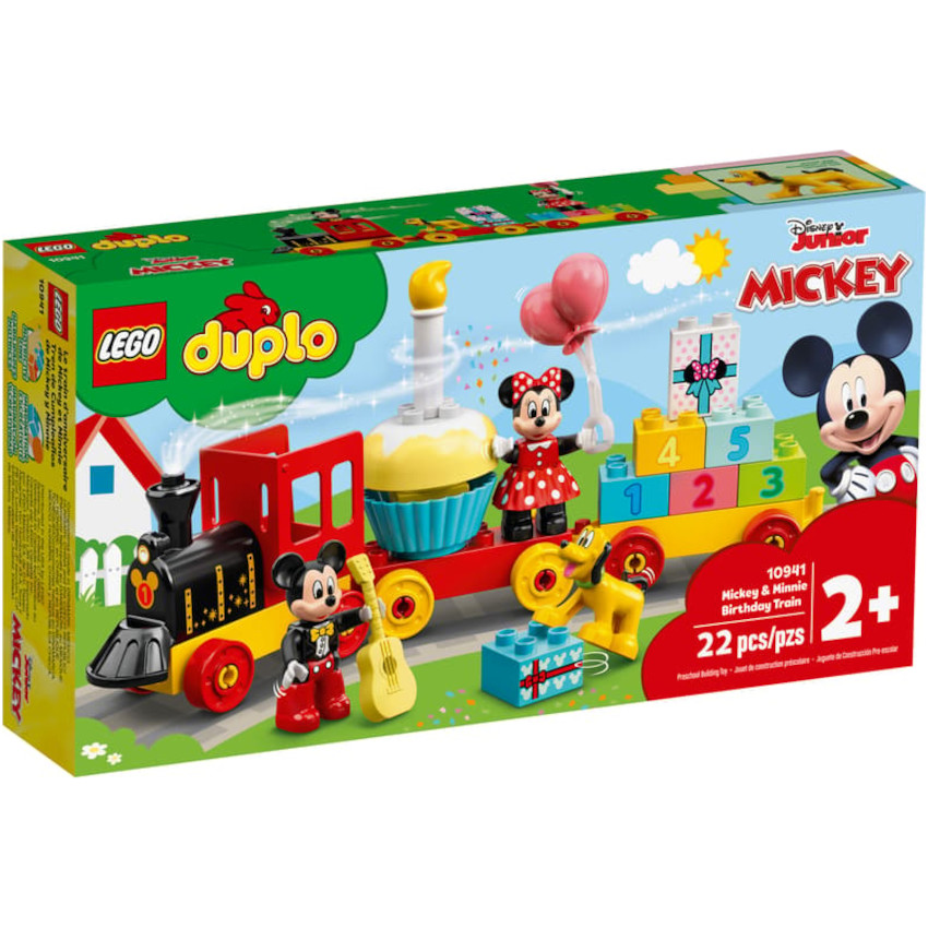 Le train d'anniversaire de Mickey et Minnie Lego Duplo
