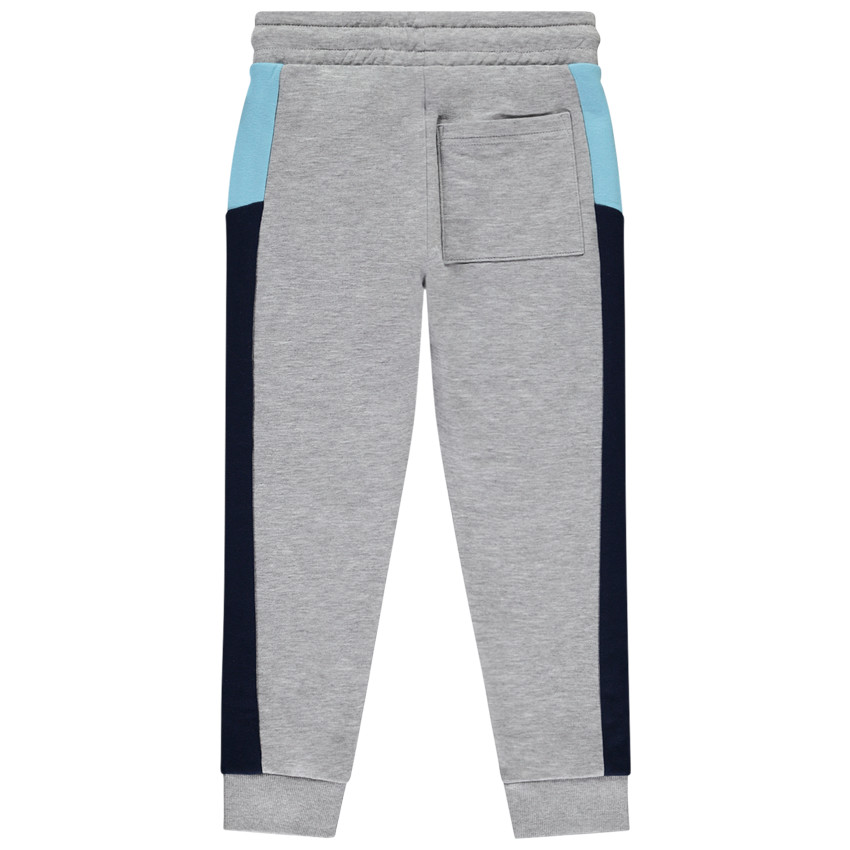 Jogging molleton à empiècements contrastés pour garçon 