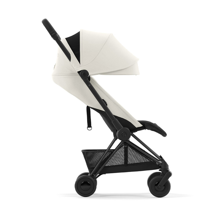 Poussette ultra-compacte Coya matt black/off white 