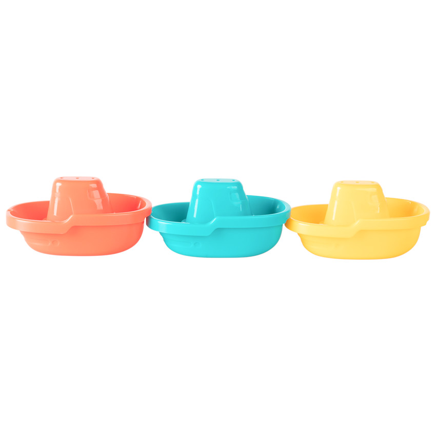 Jouet de bain bateau x3 