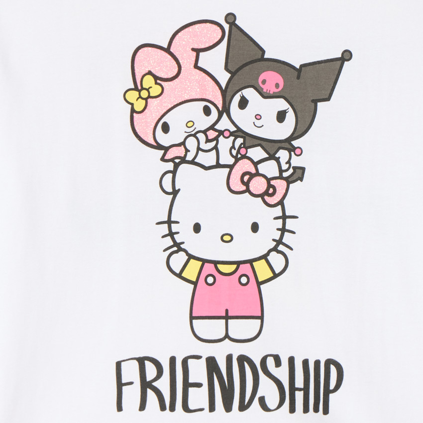 T-shirt manches longues Hello Kitty pour fille 