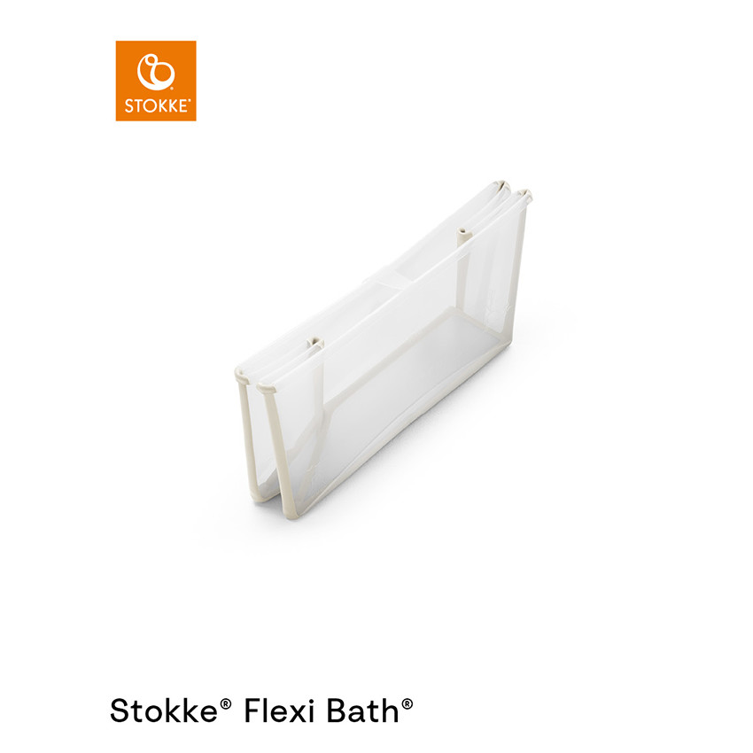 Pack baignoire Flexi Bath + transat sandy beige - Transparent (Stokke) - Image 1