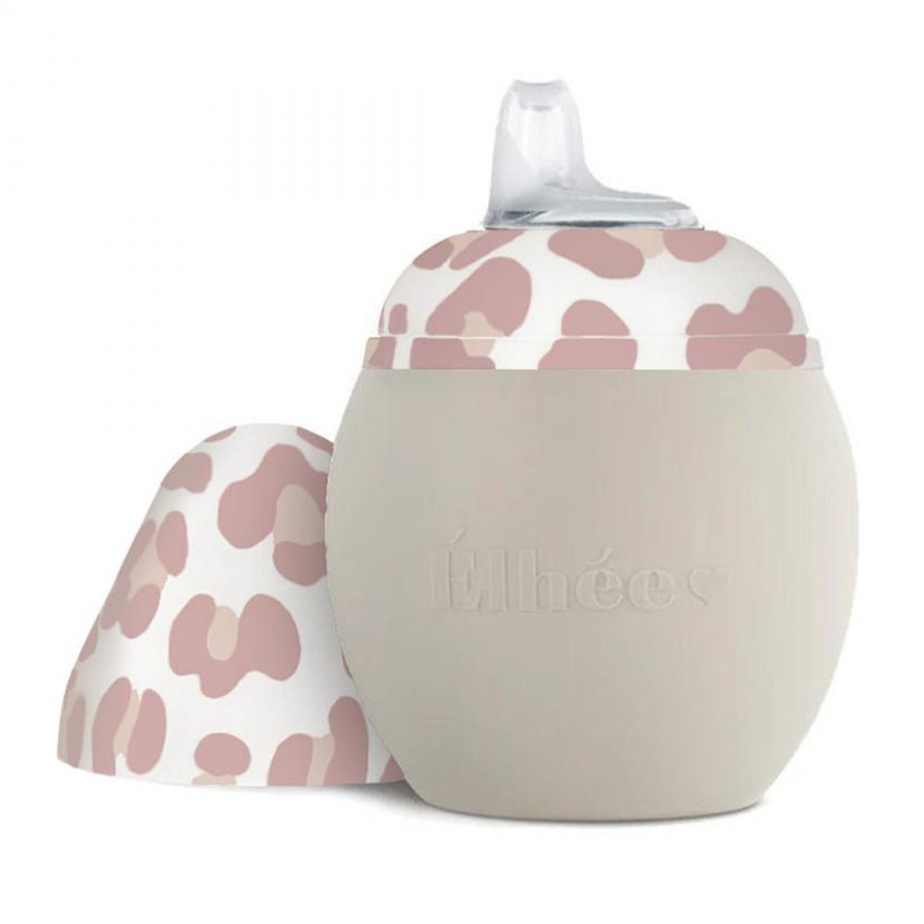 Tasse d'apprentissage Bubble anti-fuite silicone Graouu Pink 