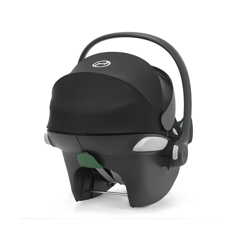 Poussette 2 en 1 Eos Lux black/moon black + siège-auto Aton B2 i-Size 