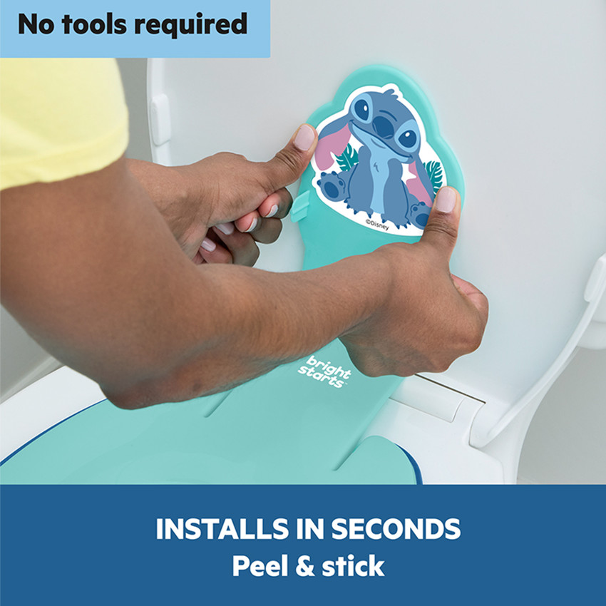 RÉDUCTEUR DE TOILETTE FLIP & SIT DISNEY STITCH 