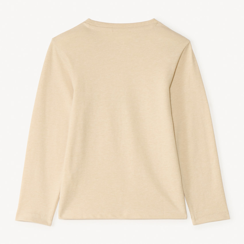 T-shirt manches longues print automobile pour garçon 