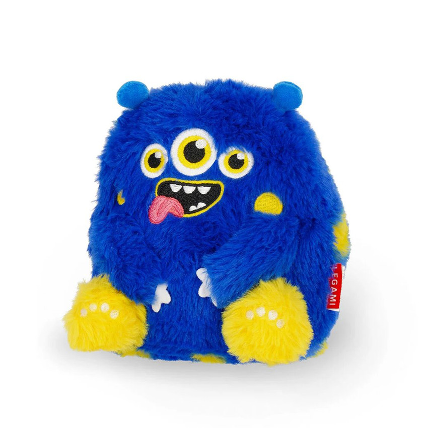 Petite peluche Monster bleu 