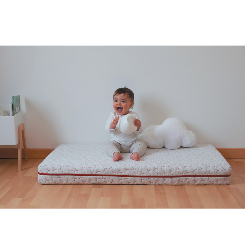 Matelas évolutif 70x140x12cm - Blanc 