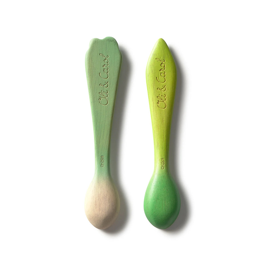 Lot de 2 cuillères Luk le Choux et Kendall la Salade 