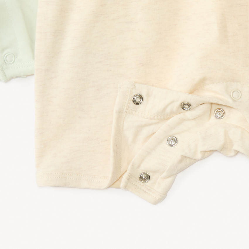 Lot de 2 combishorts motif voitures pour bébé garçon 