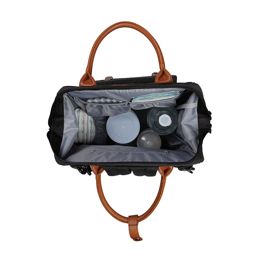 Sac à dos à langer Escapade gris foncé 