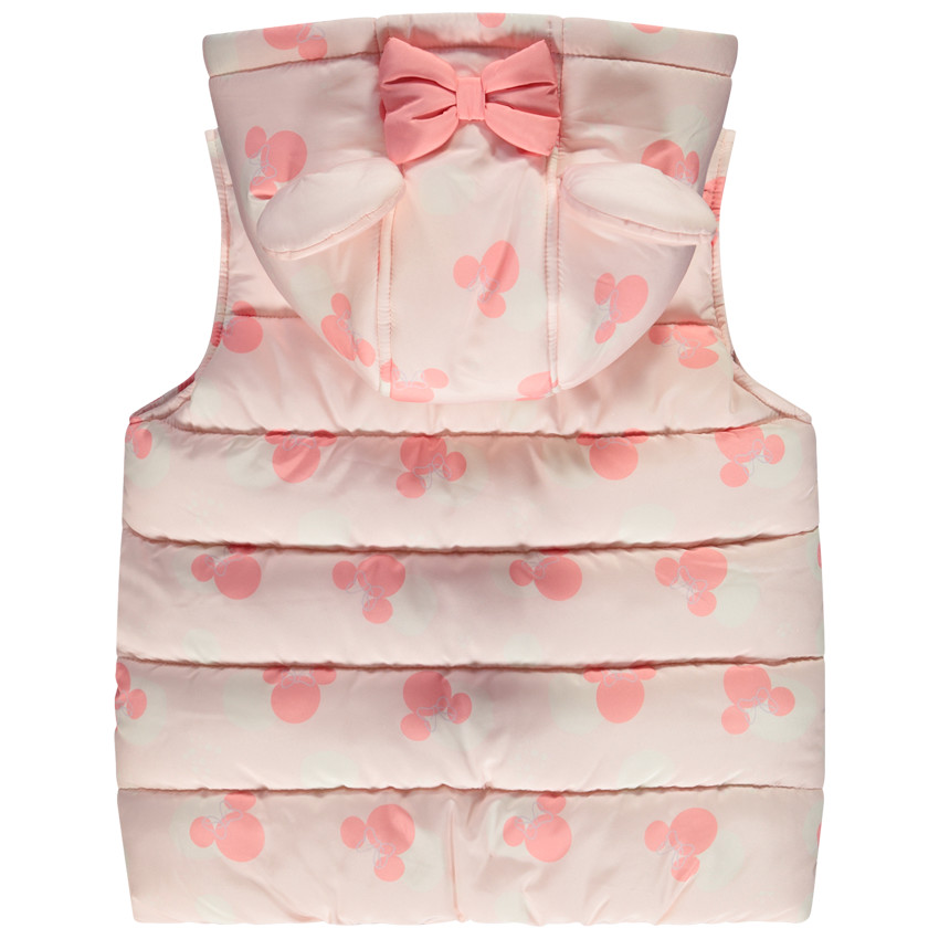 Doudoune sans manches ludique Minnie Disney pour fille 