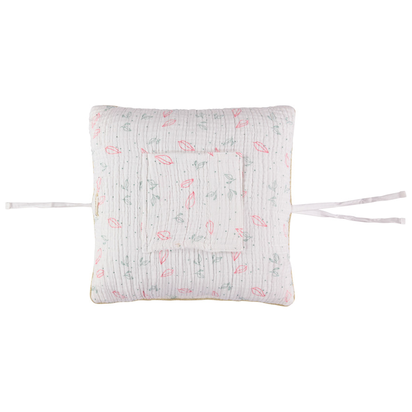 Coussin décoratif en tétra modulable en tour de lit ou de parc 