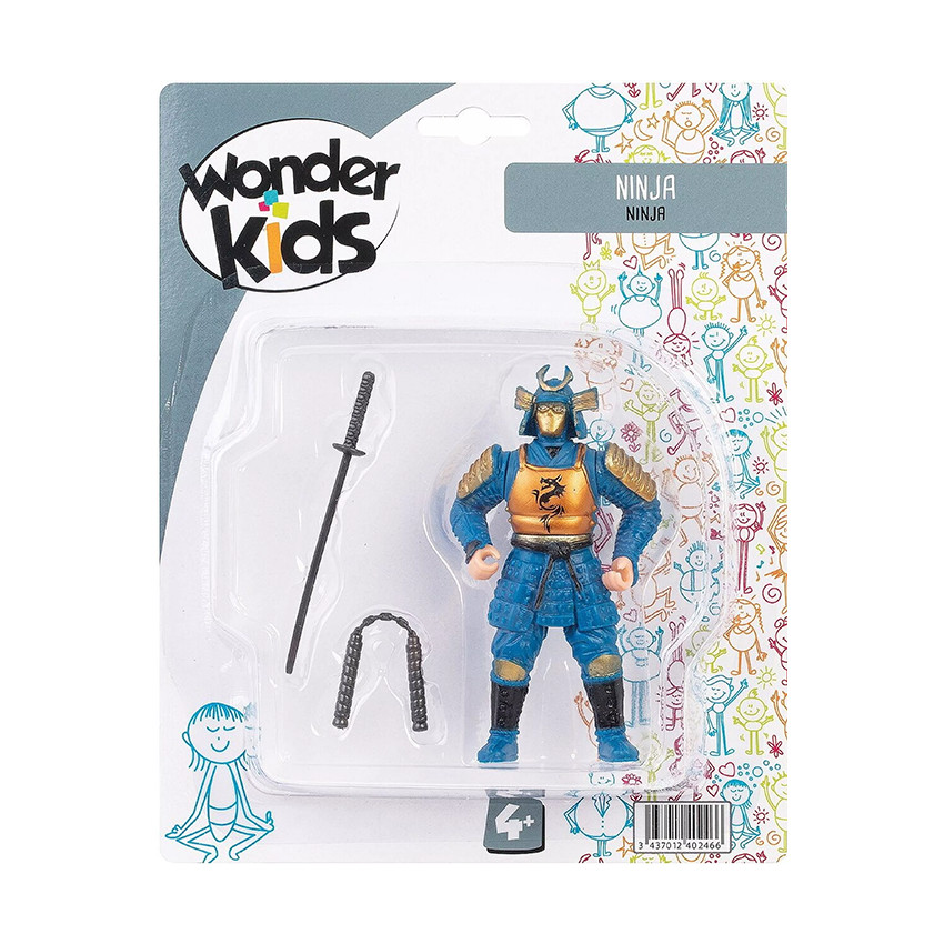 Figurine ninja avec accessoires (modèle aléatoire) 
