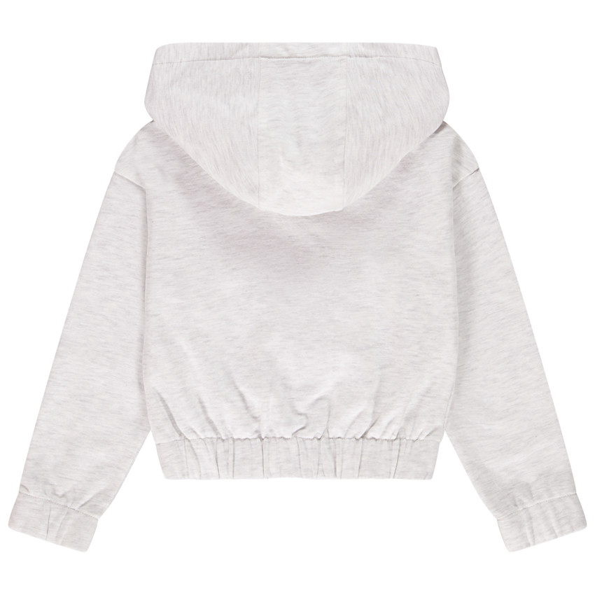 Gilet en molleton à capuche pour fille 