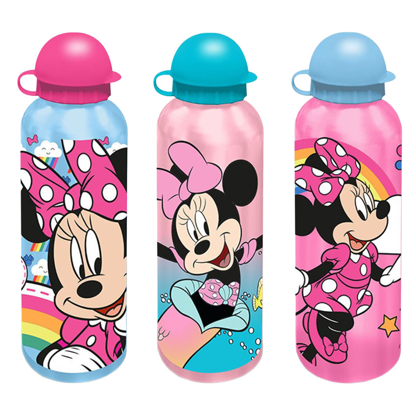 Gourde alu 500ml Minnie Ass. 