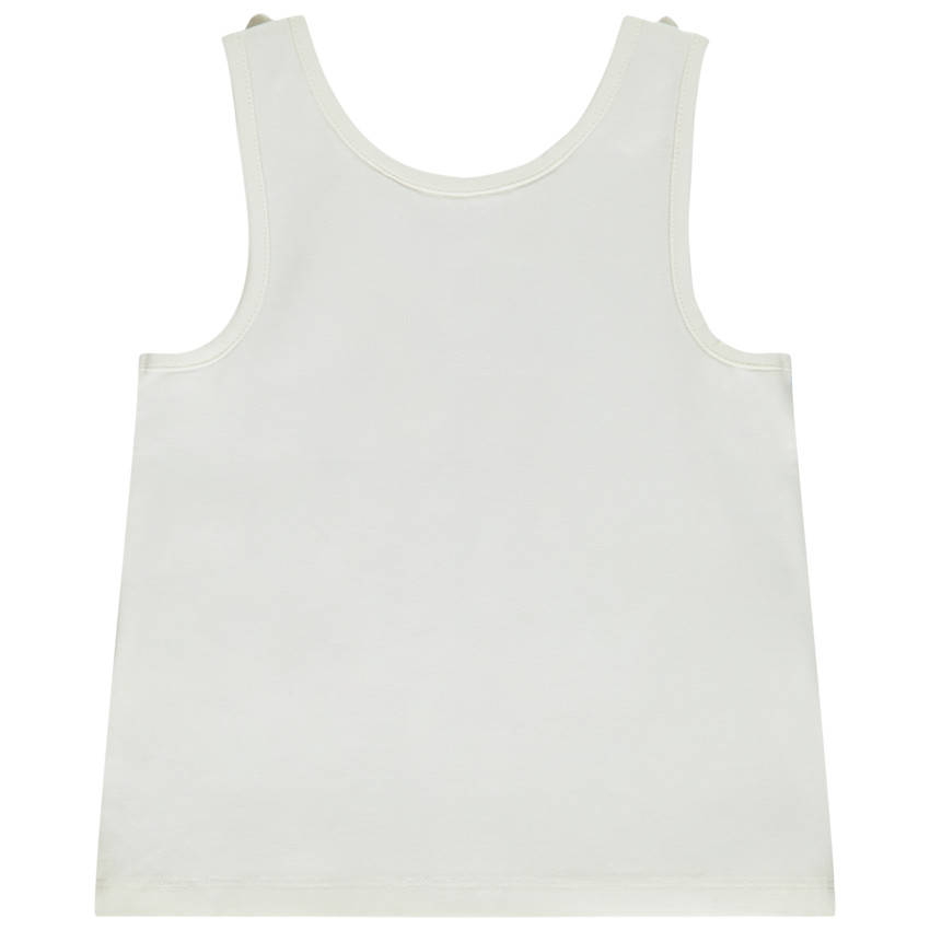 Débardeur à nœuds print fantaisie pour bébé fille 