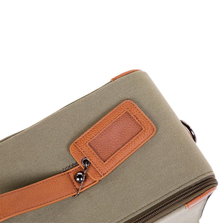 Valisette de voyage en toile Mini Traveller canvas kaki 