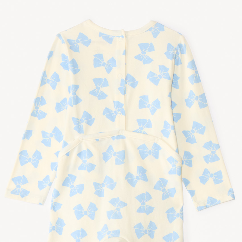 Lot de 3 dors-bien motif nœuds pour bébé fille - ouvertures différentes selon l'âge 