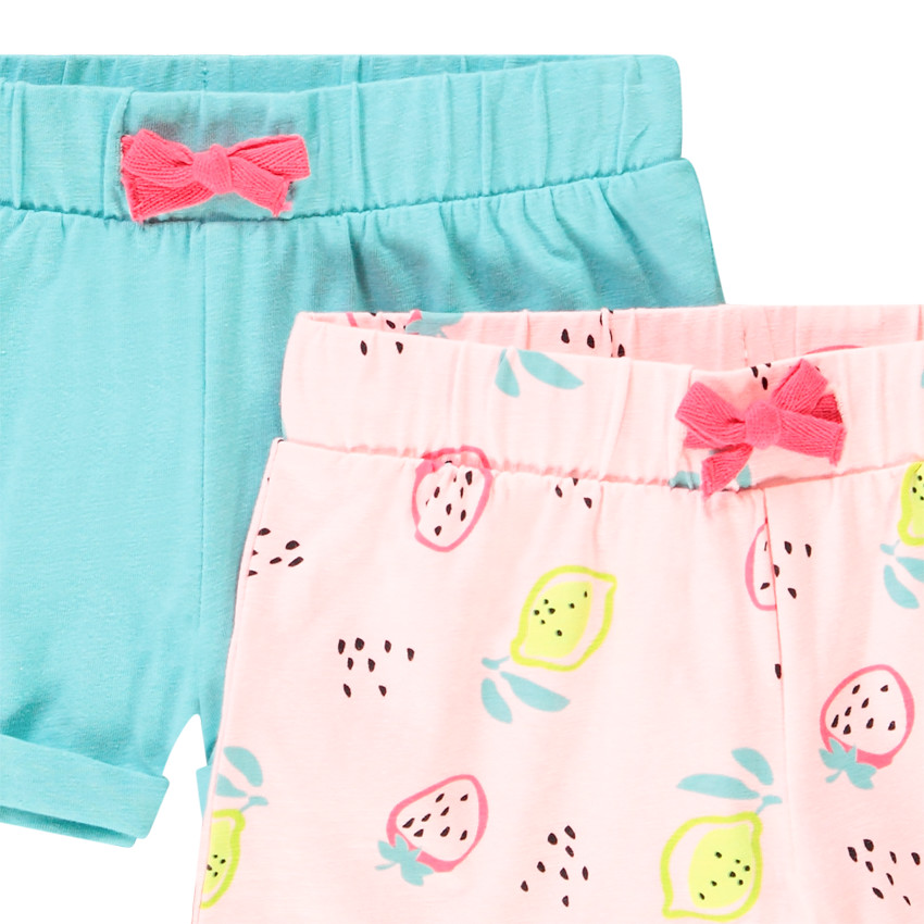 Lot de 4 shorts fantaisie pour fille 