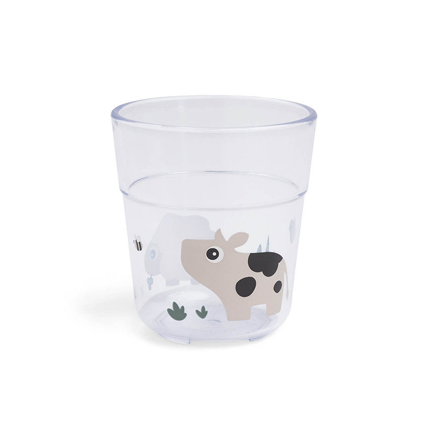 Petit verre Tiny Farm sable 