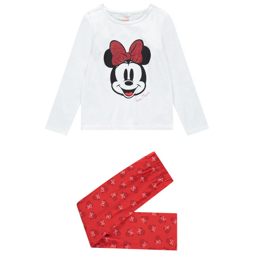 Pyjama en coton print Minnie Disney 