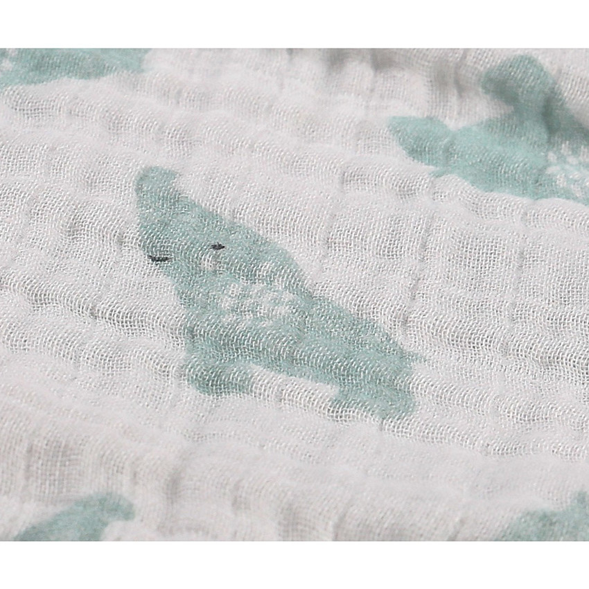 Gigoteuse 80-95 cm en mousseline bio - Mint 