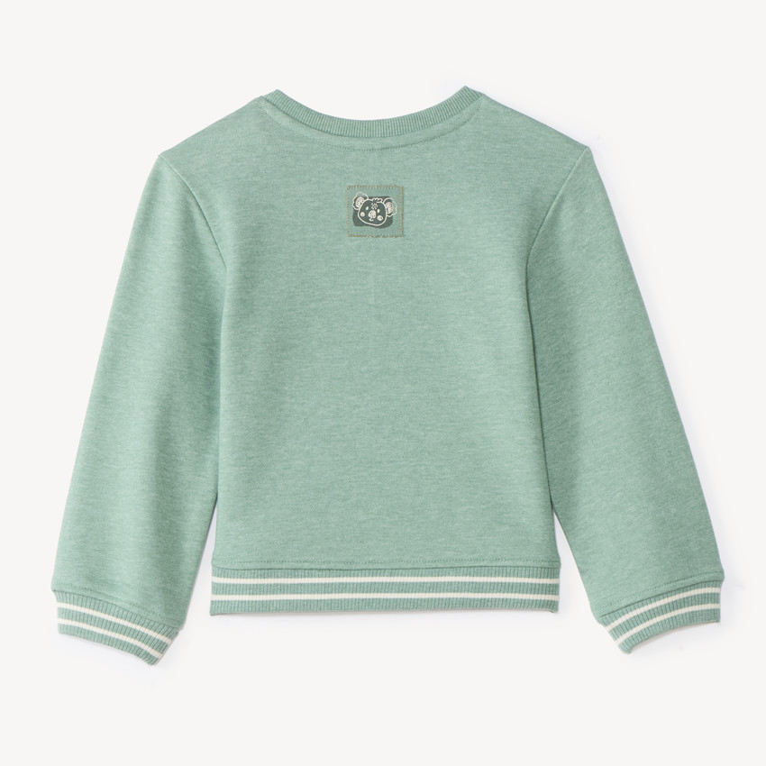 Sweat molleton bébé garçon print relief koala 
